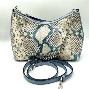 NWOT Kate Spade Zippy Snake Embossed Convertible Crossbody Bag #1037 Never Used